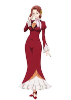 赤い紙箋のエレア（CV：能登麻美子） (c)2023 珪素/KADOKAWA/異修羅製作委員会