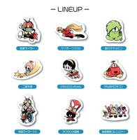 「石ノ森萬画館 アクリルピンズコレクション」告知ビジュアル