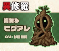 海たるヒグアレのミニキャラビジュアル。