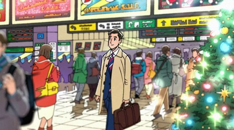 「ハートカクテル カラフル」冬編「クリスマスの奇跡」の場面カット。（写真提供：NHK）