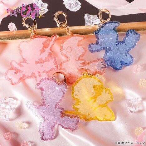 「おジャ魔女どれみ ラメアクリルキーホルダー」