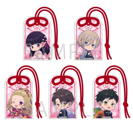 トレーディングアクリルお守り