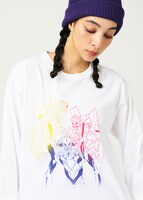 「汎用ヒト型決戦兵器（ヱヴァンゲリヲン新劇場版）｜長袖Tシャツ」