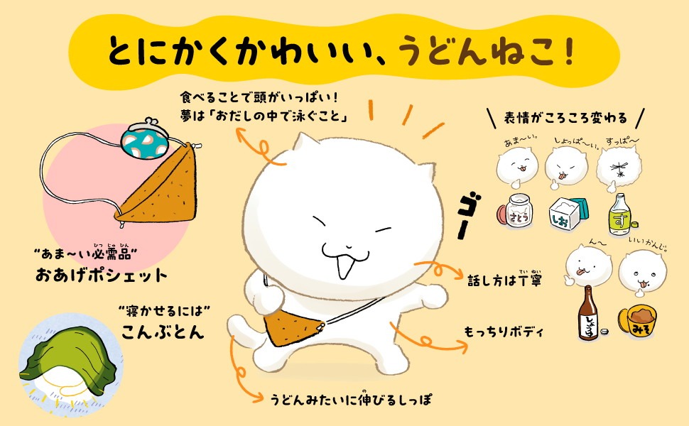 うどんねこの紹介。