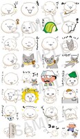 LINEスタンプ「うどんねこスタンプ つるっと編」