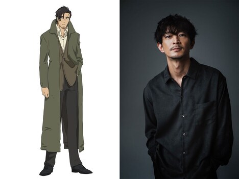 アフダル・バシャールと津田健次郎。