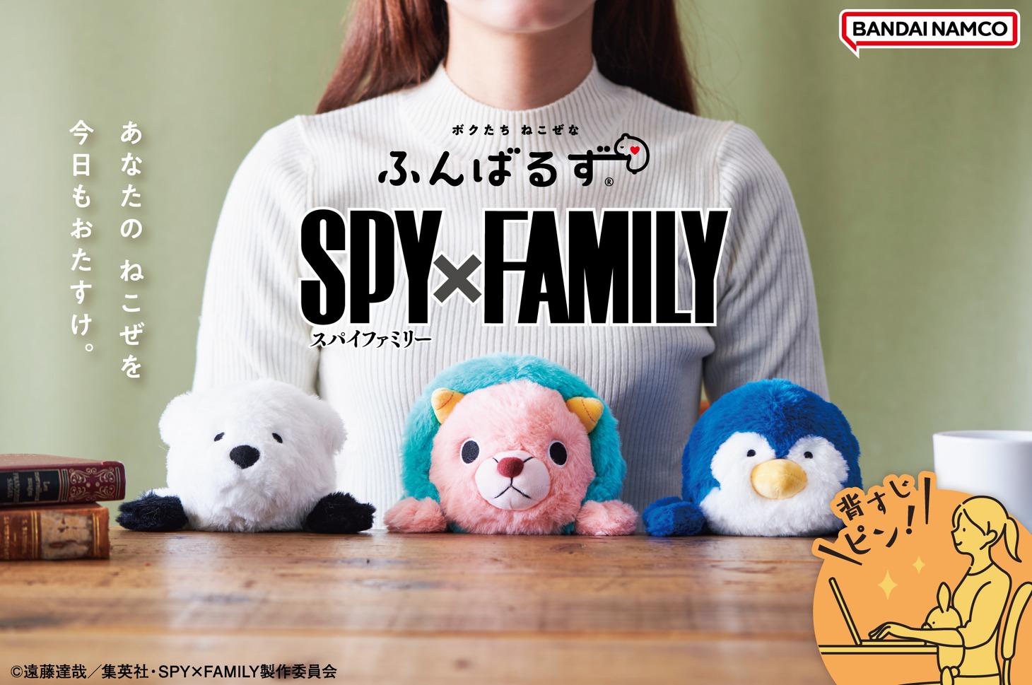 「ふんばるず SPY×FAMILY」告知画像