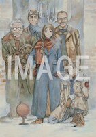 Amazon.co.jpでの購入特典のA5サイズキャラファイングラフ。