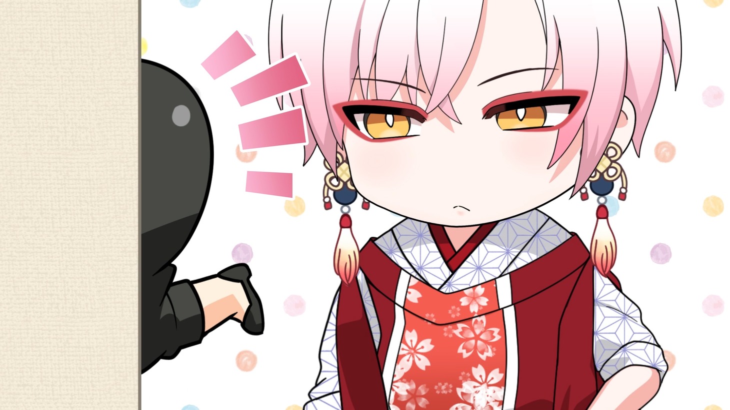 「腐男子召喚～異世界で神獣にハメられました～」ミニアニメより。