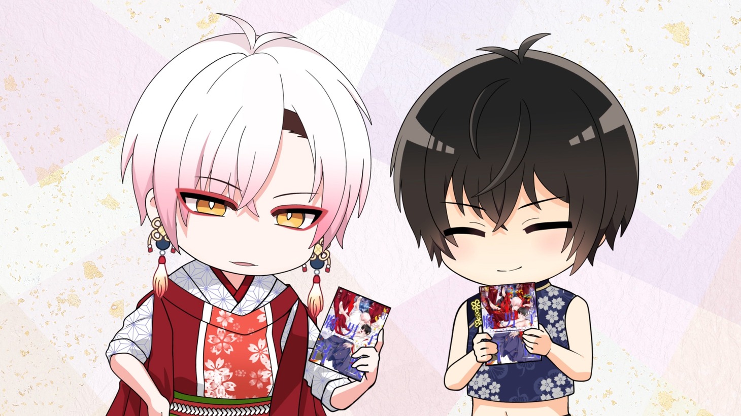 「腐男子召喚～異世界で神獣にハメられました～」ミニアニメより。