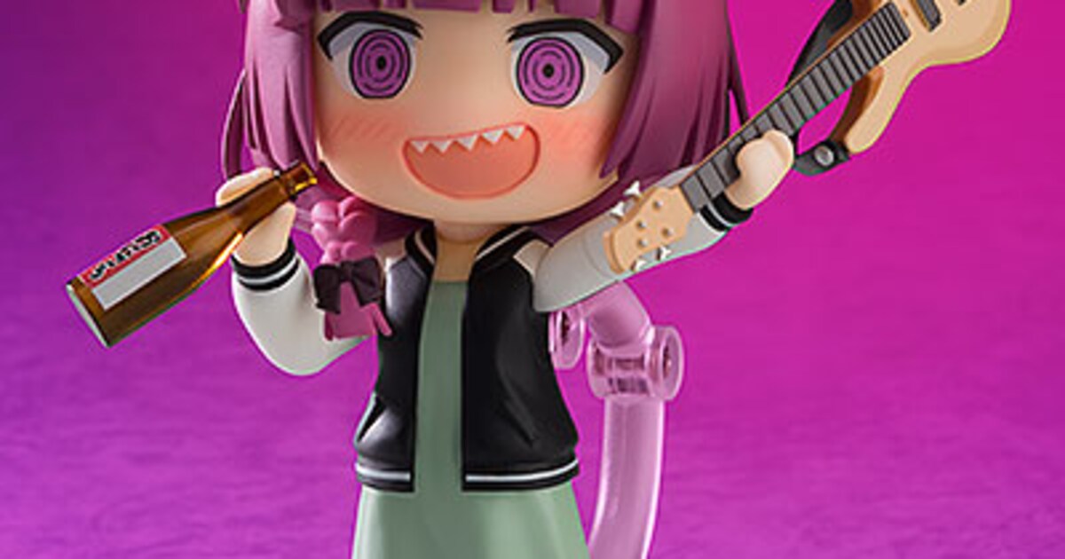 「ぼっち・ざ・ろっく！」廣井きくりがねんどろいど化、楽器は1種・酒は2種付属 - コミックナタリー