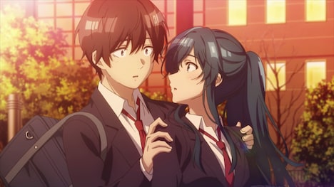 TVアニメ「弱キャラ友崎くん 2nd STAGE」PV第2弾の場面カット。