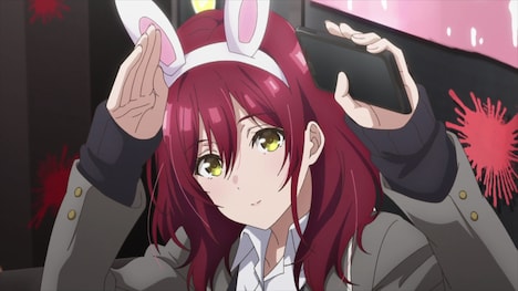 TVアニメ「弱キャラ友崎くん 2nd STAGE」PV第2弾の場面カット。