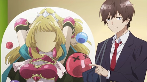 TVアニメ「弱キャラ友崎くん 2nd STAGE」PV第2弾の場面カット。