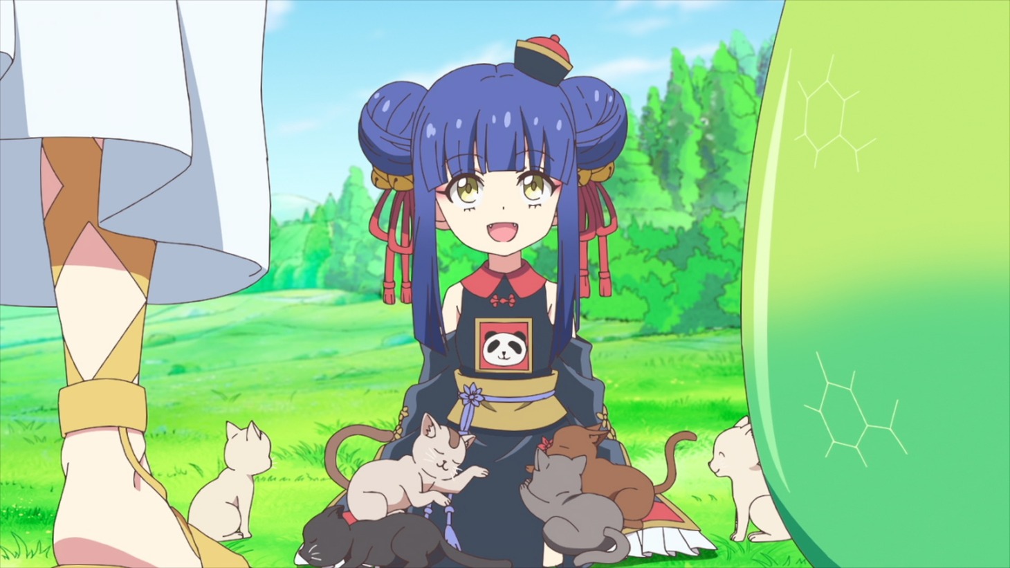 「邪神ちゃんドロップキック 世紀末編」場面カット。