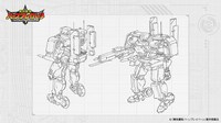 アニメ「勇気爆発バーンブレイバーン」より、メカニックの設定画。