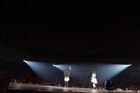 ハーフタイムの様子。