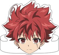 朝野太陽のお面。