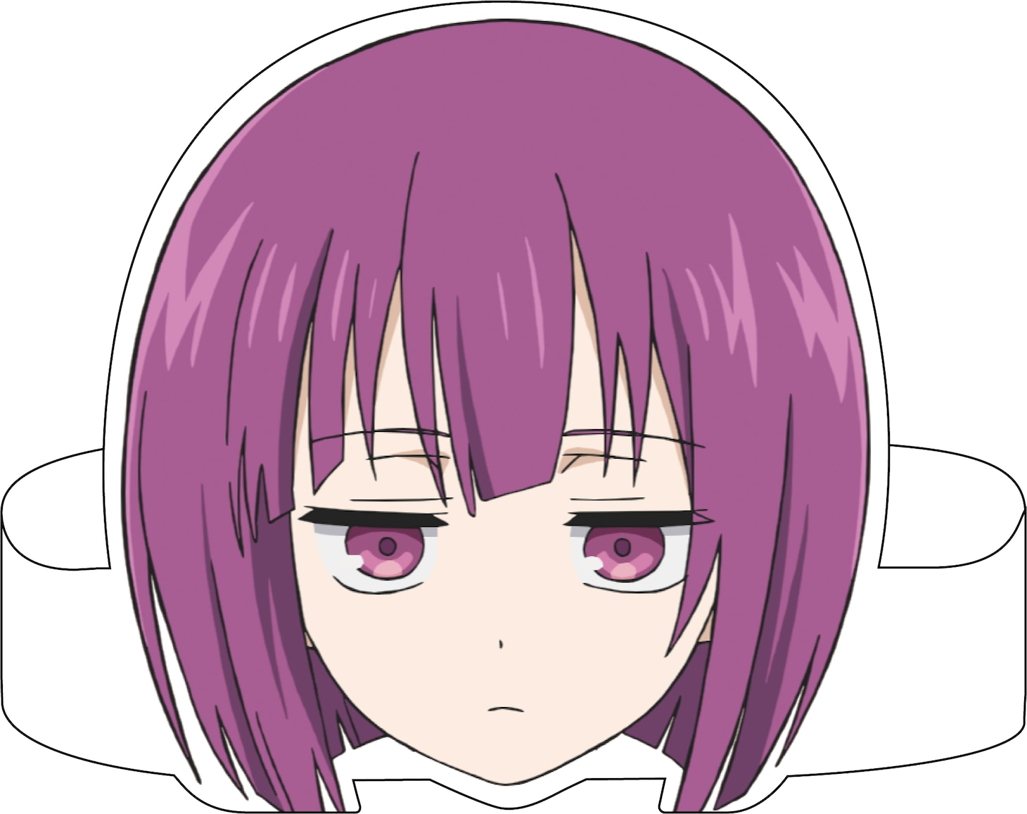 夜桜四怨のお面。