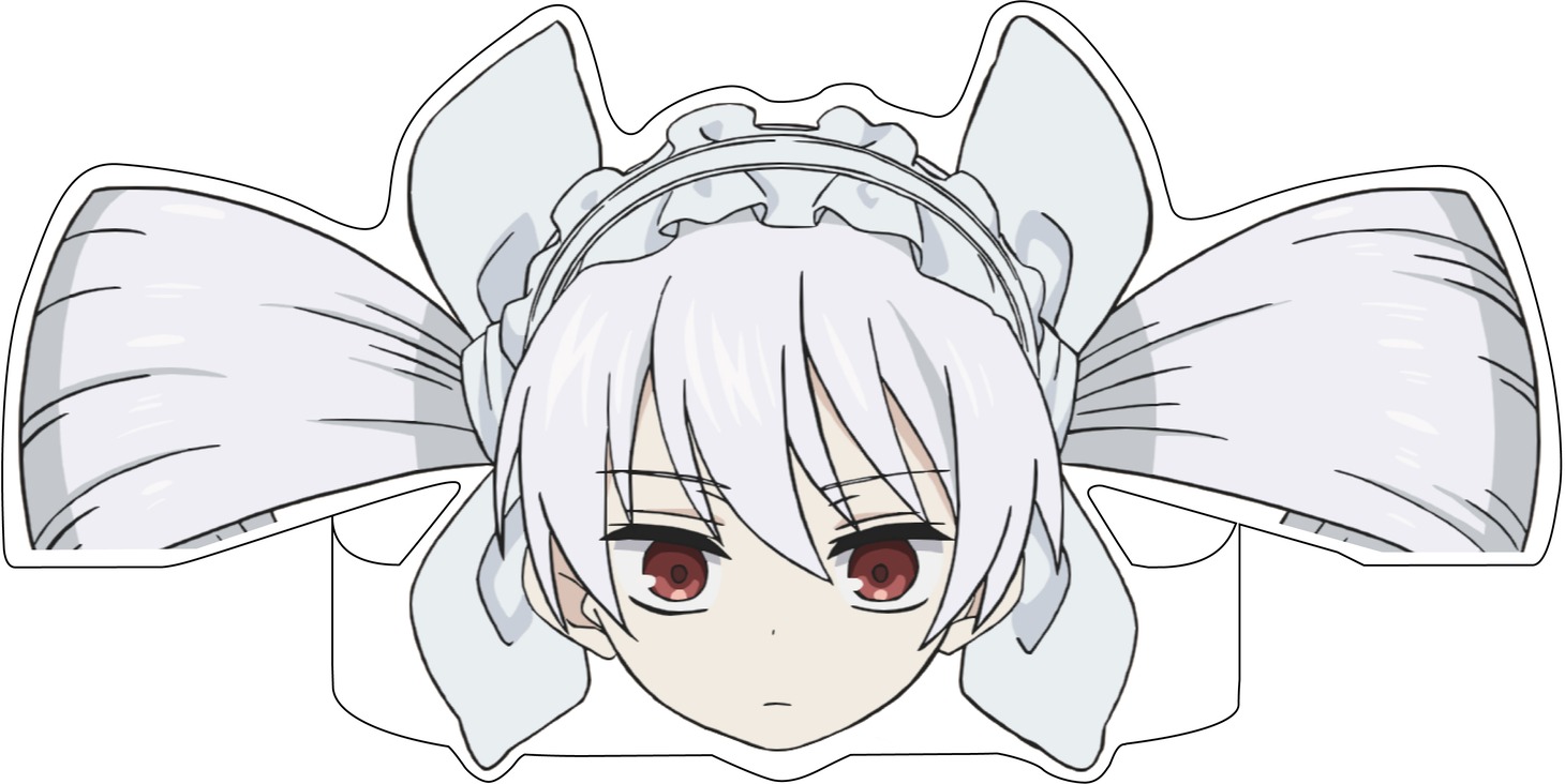 夜桜二刃のお面。