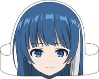 夜桜六美のお面。