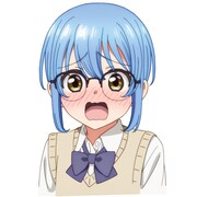 蔓深ひすい（CV：高尾奏音） (c)matoba/SQUARE ENIX・天使つき製作委員会