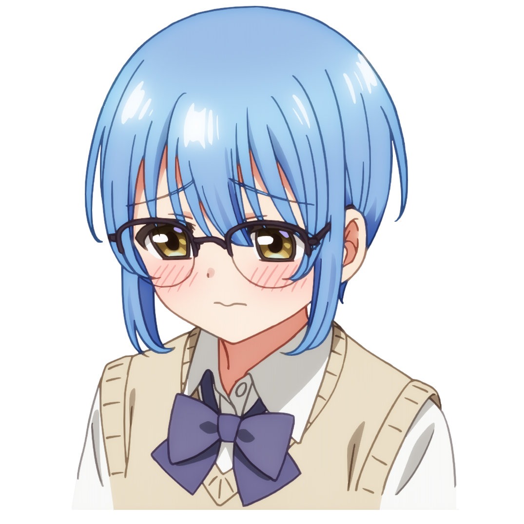 蔓深ひすい（CV：高尾奏音） (c)matoba/SQUARE ENIX・天使つき製作委員会