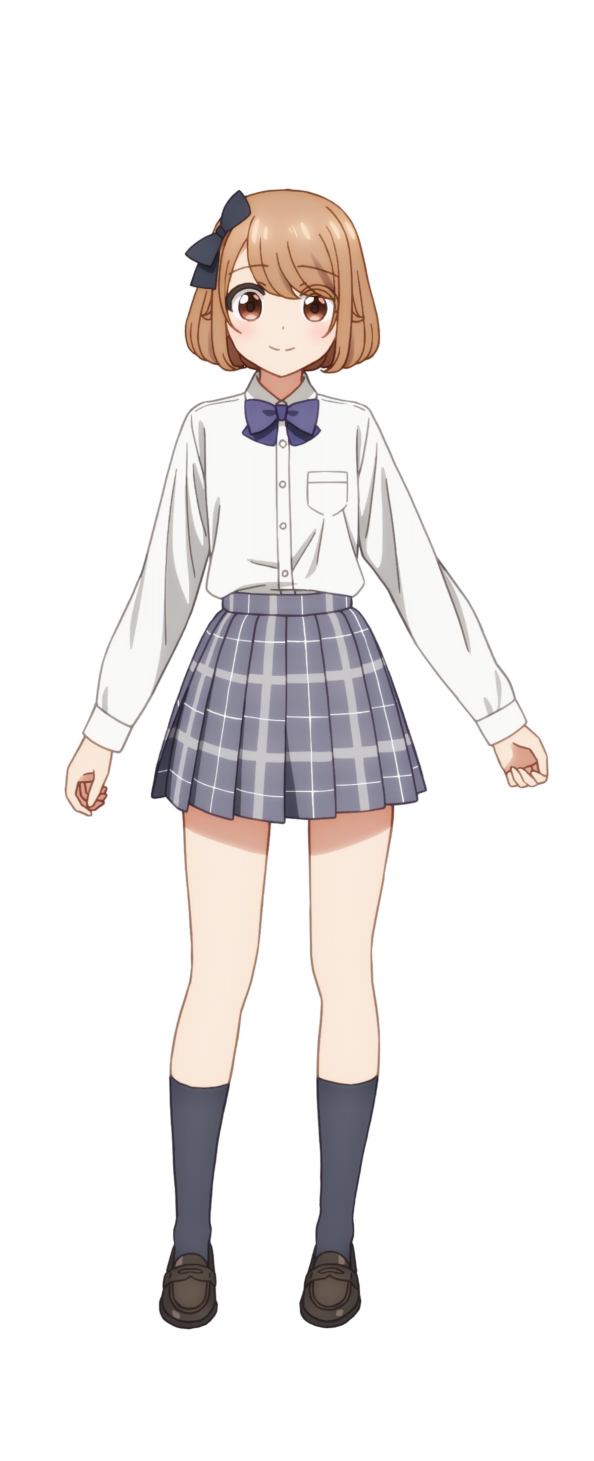 堤つむぎ（CV：集貝はな） (c)matoba/SQUARE ENIX・天使つき製作委員会