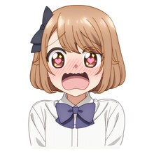 堤つむぎ（CV：集貝はな） (c)matoba/SQUARE ENIX・天使つき製作委員会