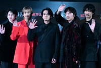 ドラマ「幽☆遊☆白書」の“決戦前夜祭・全世界最速上映イベント”より。