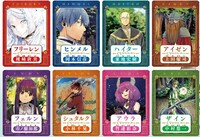 「キャストボイスが聞ける魔法のキャラクターカード」のラインナップ。