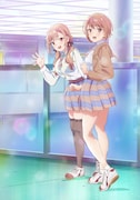 TVアニメ「恋は双子で割り切れない」キービジュアル (c)2023 高村資本/KADOKAWA/ふたきれ製作委員会