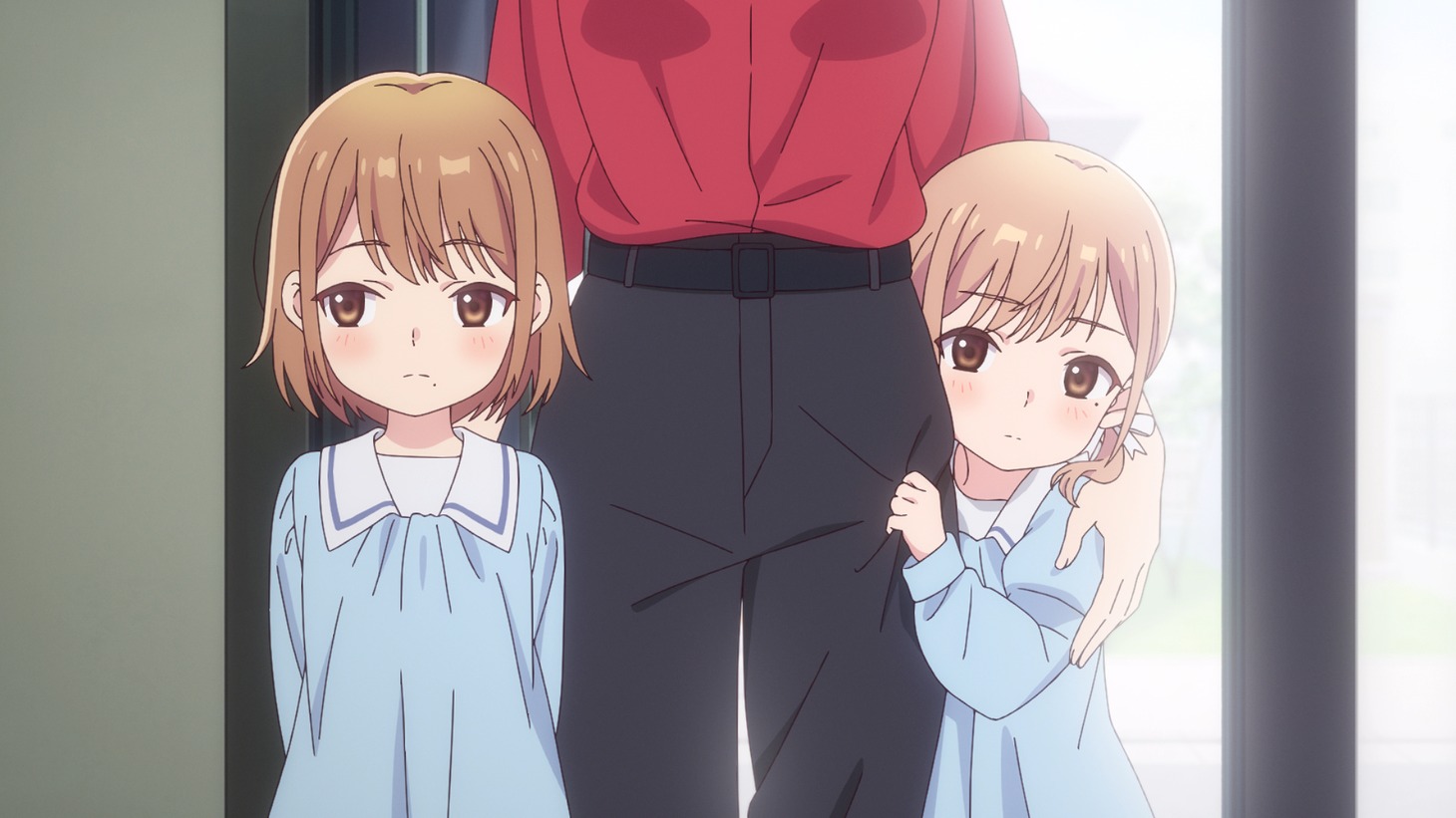 TVアニメ「恋は双子で割り切れない」PV第1弾より。 (c)2023 髙村資本/KADOKAWA/ふたきれ製作委員会