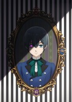 アニメ「黒執事 -寄宿学校編-」“ウェルカムビジュアル”のシエル・ファントムハイヴ ver.