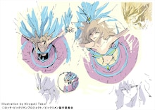 武井宏之によるアリババ（亀神アリババ内）の原案デザイン。