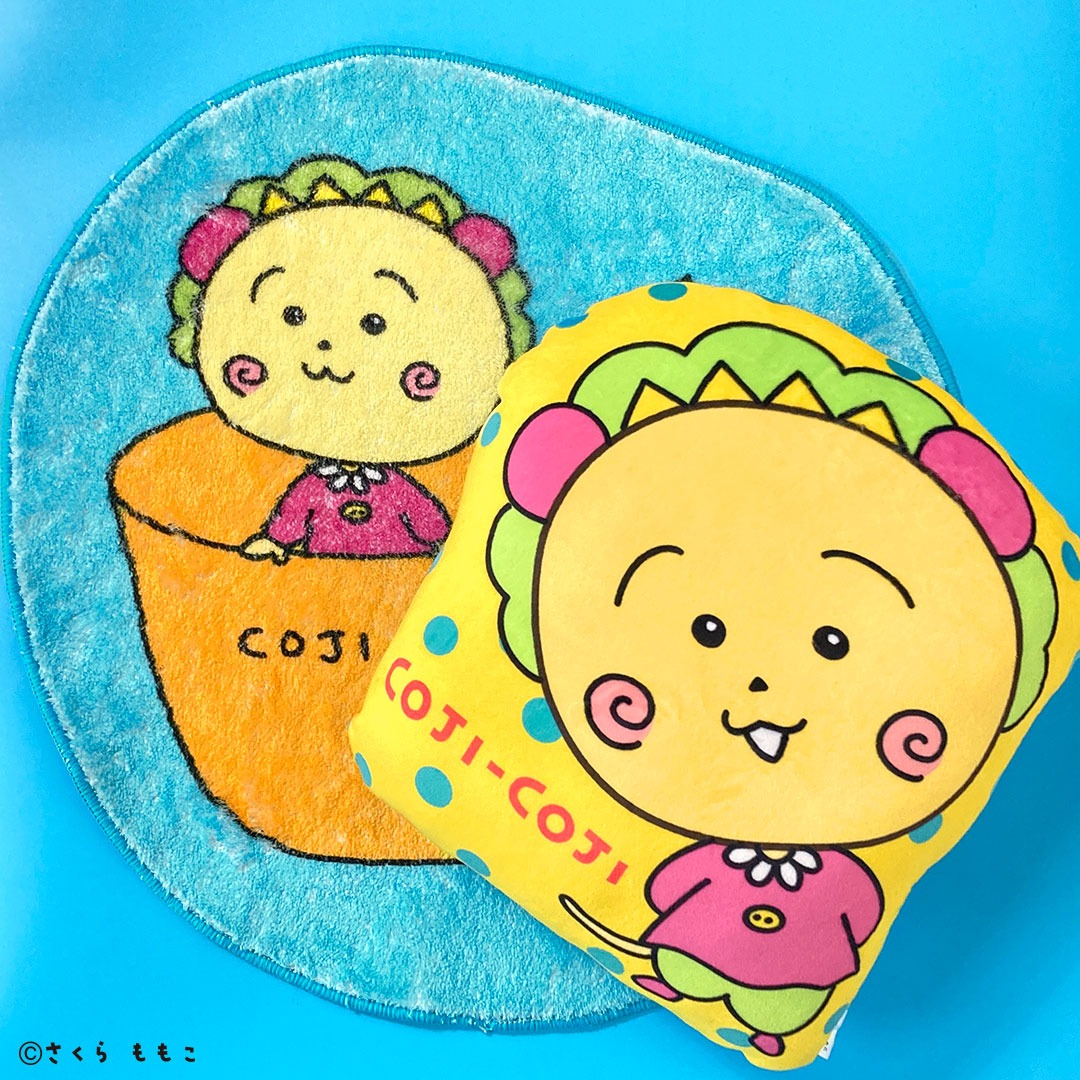 ラグマットとクッション。
