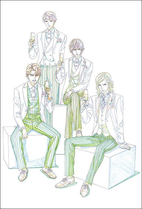 特典の原画ポストカード。