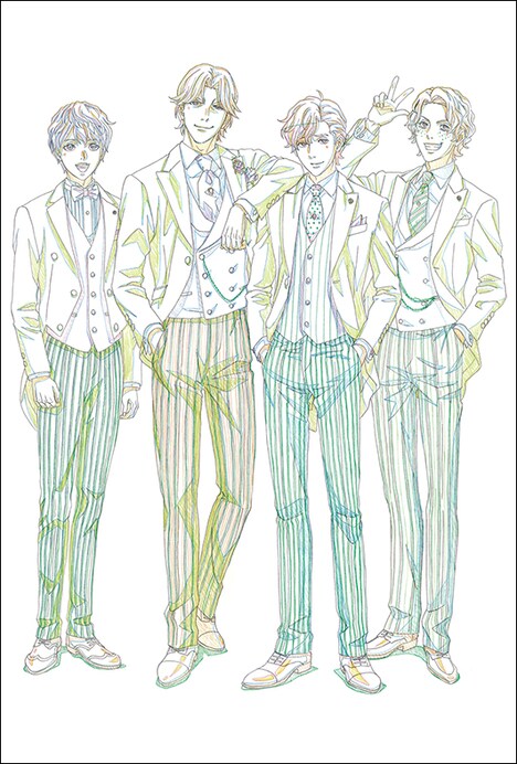 特典の原画ポストカード。