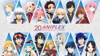 「ANIPLEX 20th Anniversary Event -THANX-」イベントビジュアル