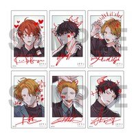 キヅナツキが描き下ろしたチェキ風カード全6種。 (c)キヅナツキ・新書館／ギヴン製作委員会