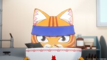 アニメ「ラーメン赤猫」ティザーPVより。(c)アンギャマン／集英社・ラーメン赤猫製作委員会