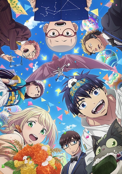 TVアニメ「青の祓魔師 島根啓明結社篇」ストーリービジュアル (c)加藤和恵／集英社・「青の祓魔師」製作委員会