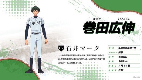 巻田広伸(CV:石井マーク)