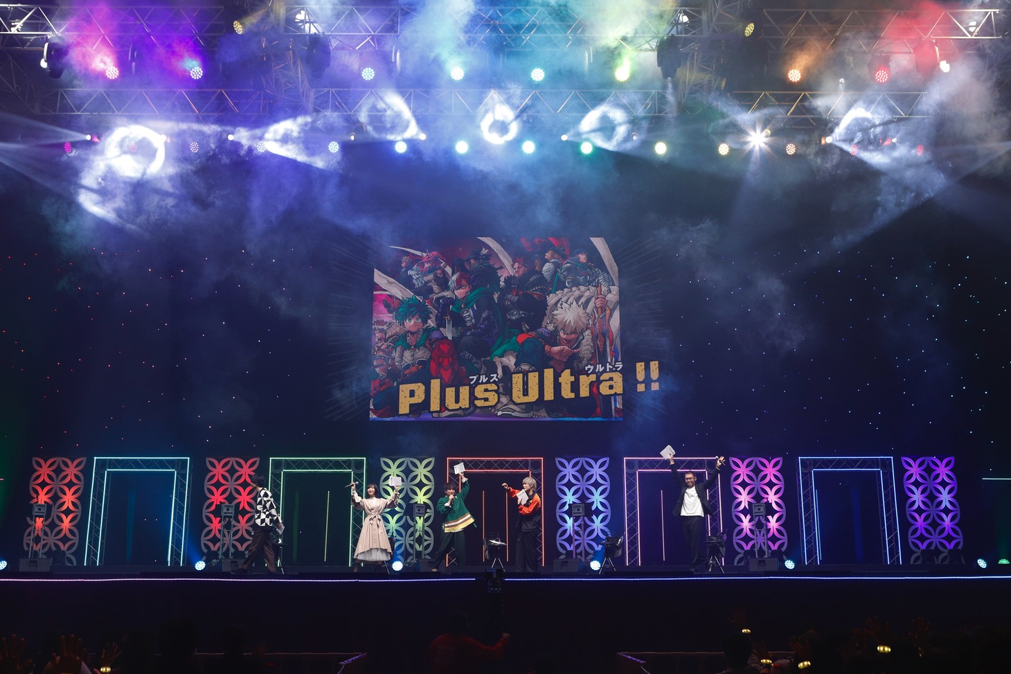 「僕のヒーローアカデミア」ステージイベントの様子。(c)SHUEISHA Inc. All rights reserved.