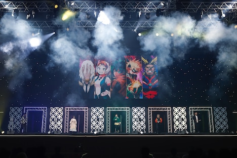 「僕のヒーローアカデミア」ステージイベントの様子。(c)SHUEISHA Inc. All rights reserved.