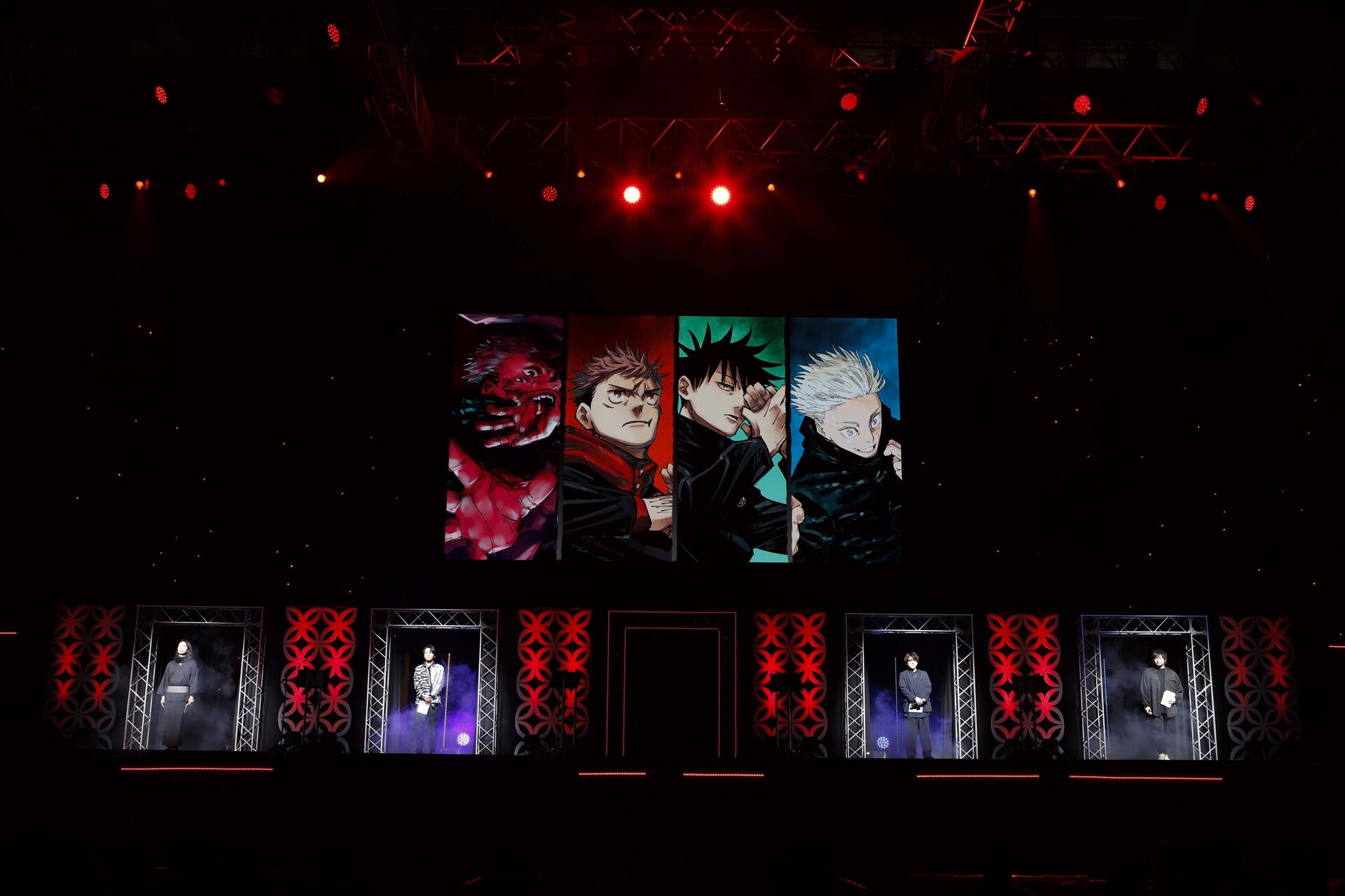 呪術廻戦」アニメの先を榎木淳弥、内田雄馬、中村悠一、諏訪部順一が生