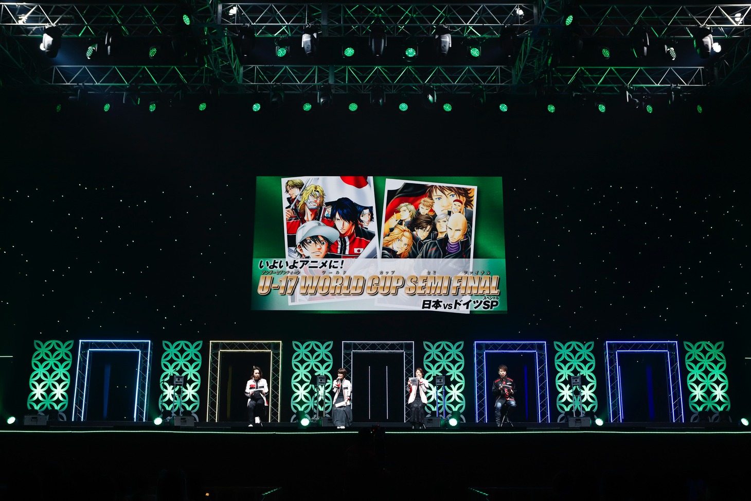 「新テニスの王子様」ステージイベントの様子。(c)SHUEISHA Inc. All rights reserved.