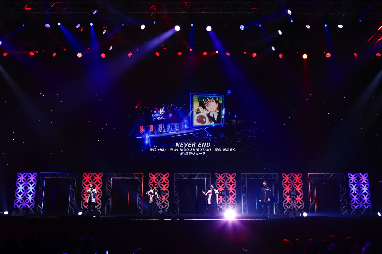 「新テニスの王子様」ステージイベントの様子。(c)SHUEISHA Inc. All rights reserved.