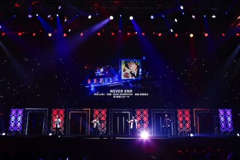 「新テニスの王子様」ステージイベントの様子。(c)SHUEISHA Inc. All rights reserved.