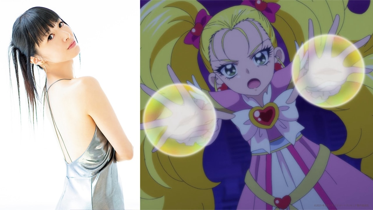 オトナプリキュア」キュアブラック、キュアホワイト、シャイニー